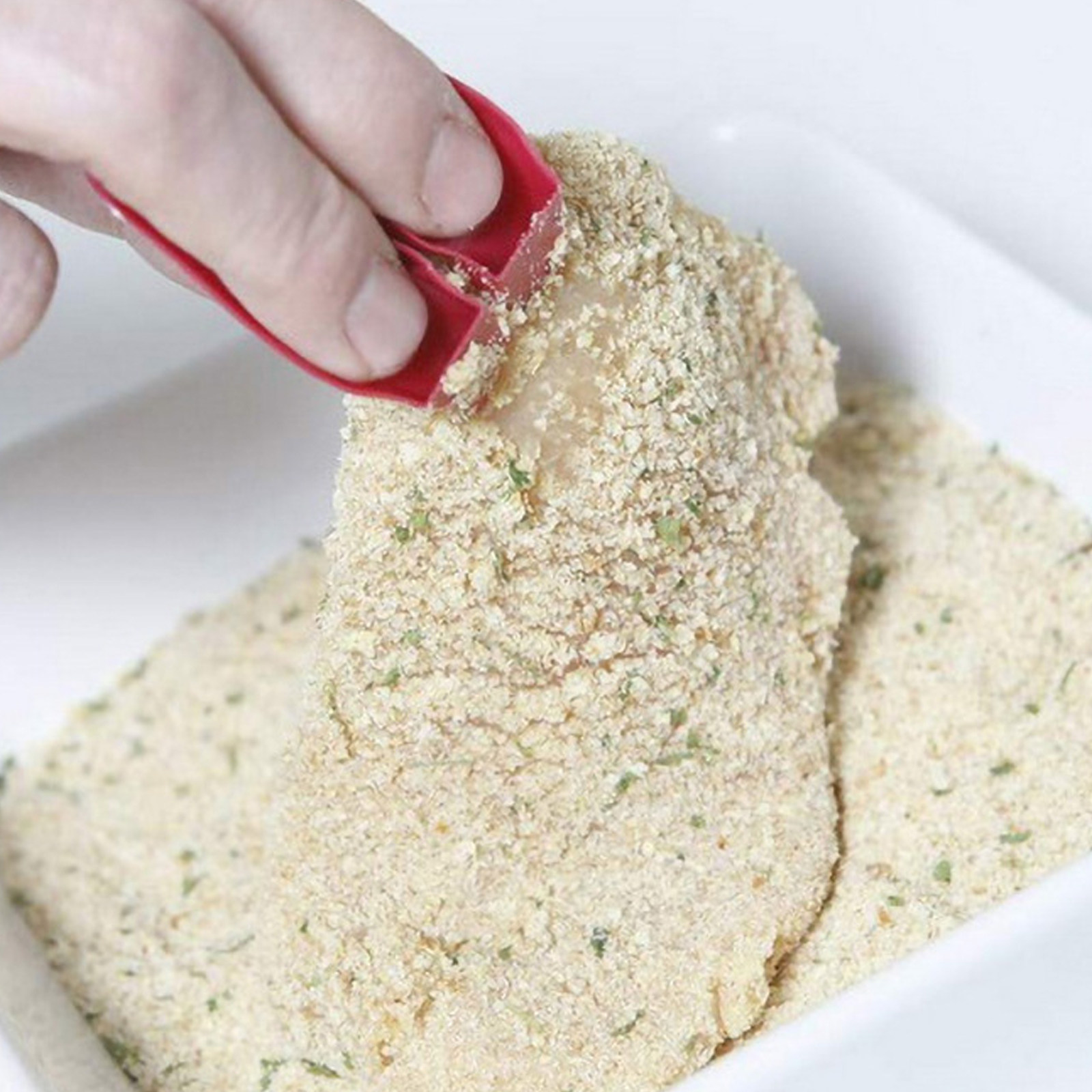 Meal Prep With Chicken - 12 adet yiyecek klipsi, plastik parmak