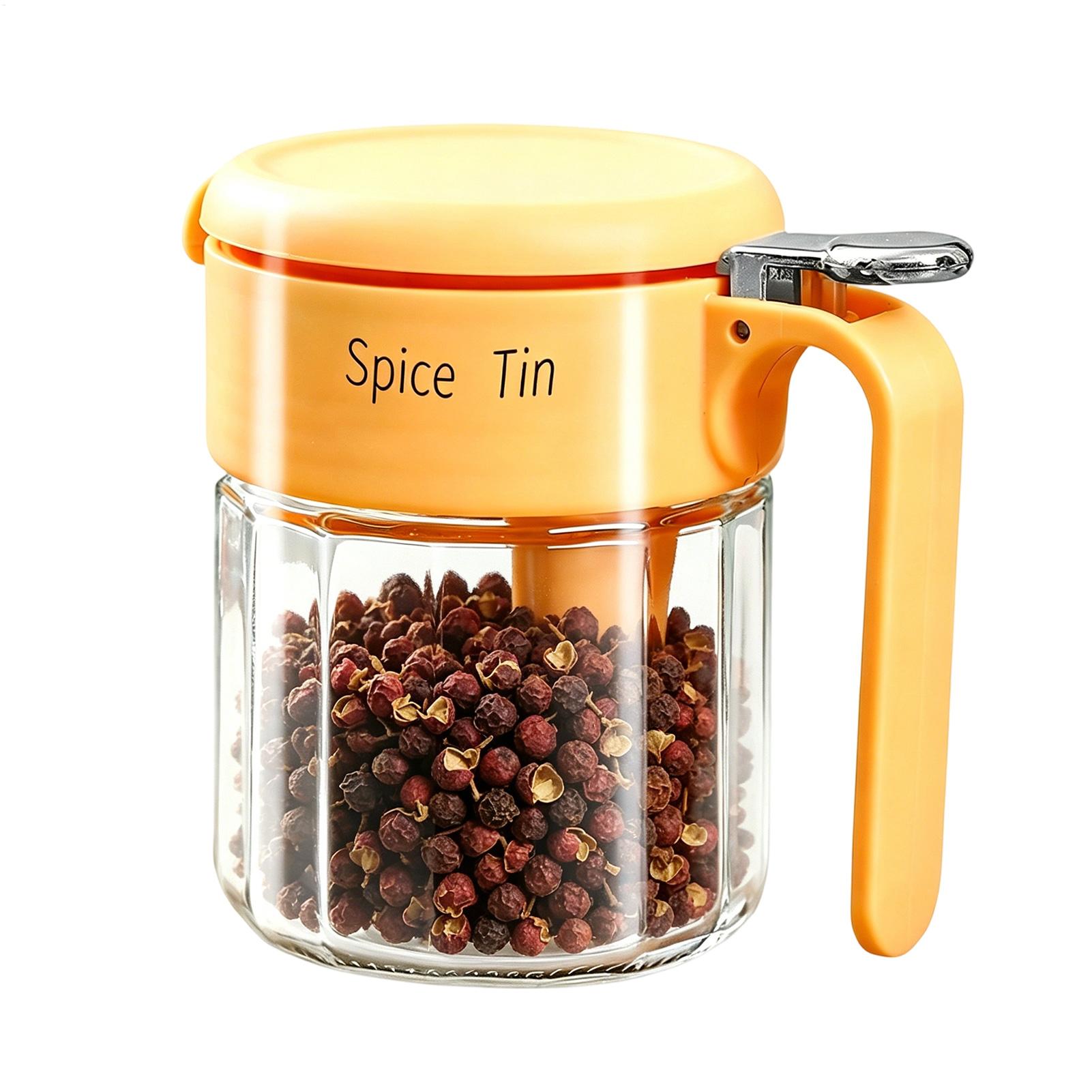 Meal Prep Jars With Lids - Baharat Kutusu Kolay Erişimli Nem Geçirmez
