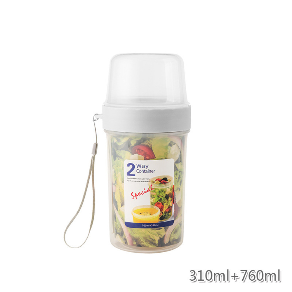 Meal Prep Jars With Lids - Çift Katmanlı Sızdırmaz Yiyecek Kabı Bebek