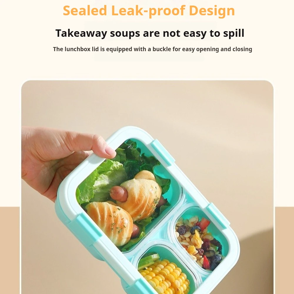 Kapaklı Öğle Yemeği Kutusu 3 B - Meal Prep Jars With Lids incelemesi ve fiyatı