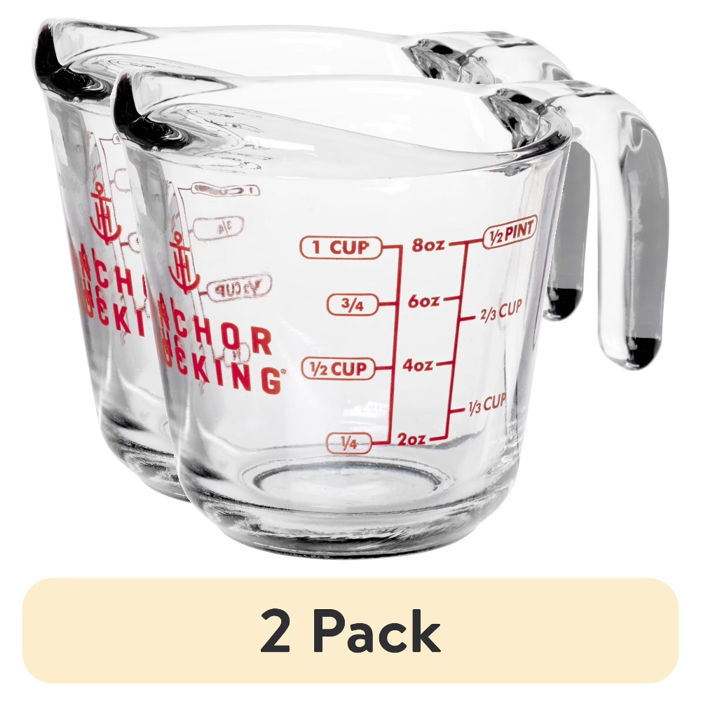 2'li Paket Cam Ölçü Kapları Se - Meal Prep Usa incelemesi ve fiyatı