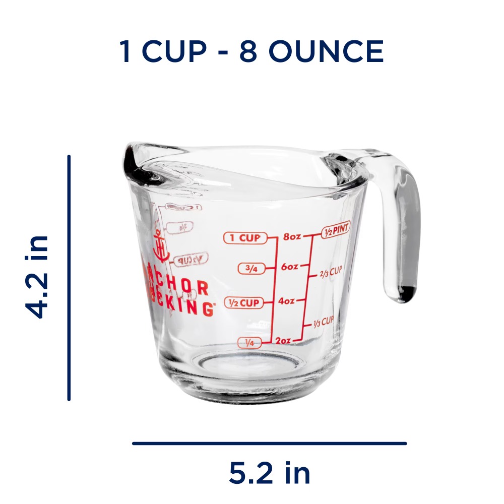 2'li Paket Cam Ölçü Kapları Se - Meal Prep Usa incelemesi ve fiyatı