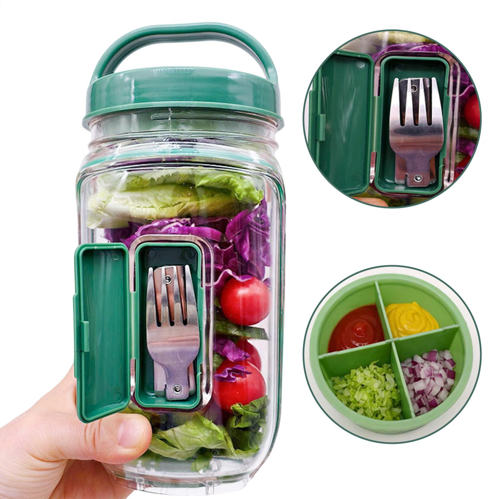 Yan Açıklıklı Salata Kavanozu  - Meal Prep Gym incelemesi ve fiyatı