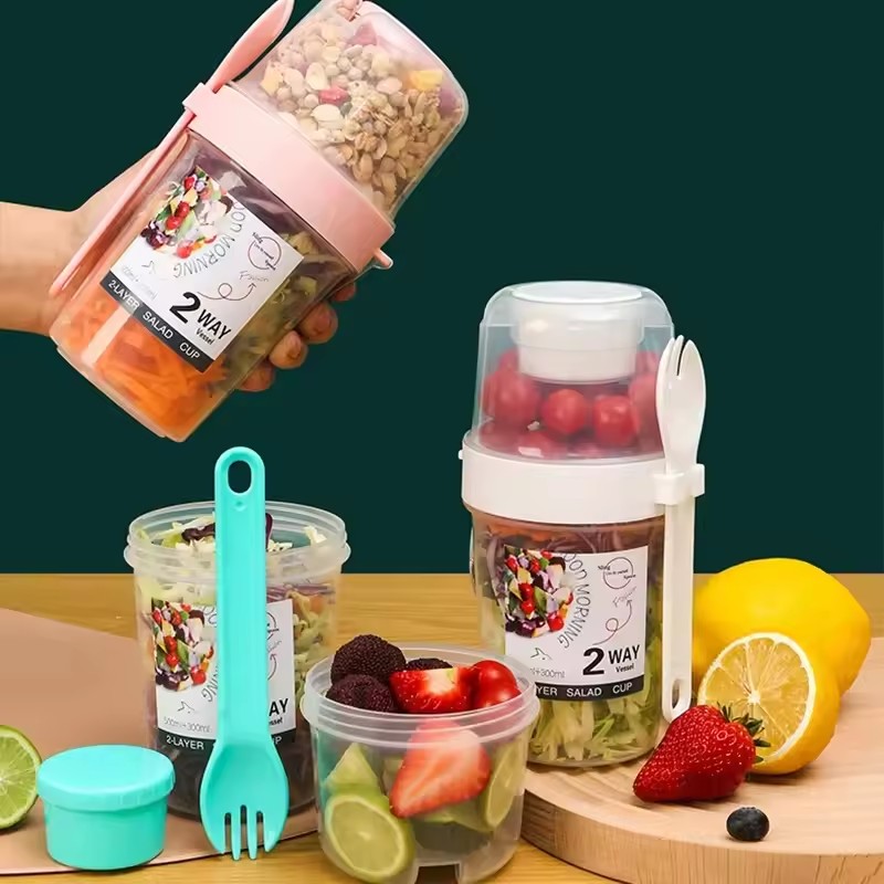 Salata Yulaf Ezmesi Kabı 500ml - Meal Prep Gym incelemesi ve fiyatı