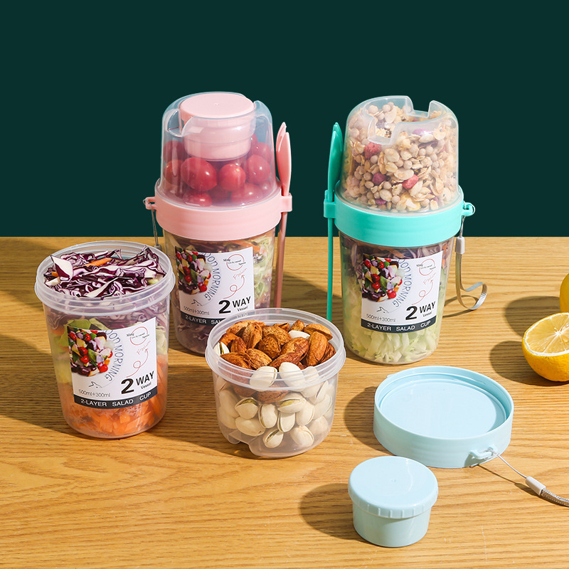 Salata Yulaf Ezmesi Kabı 500ml - Meal Prep Gym incelemesi ve fiyatı