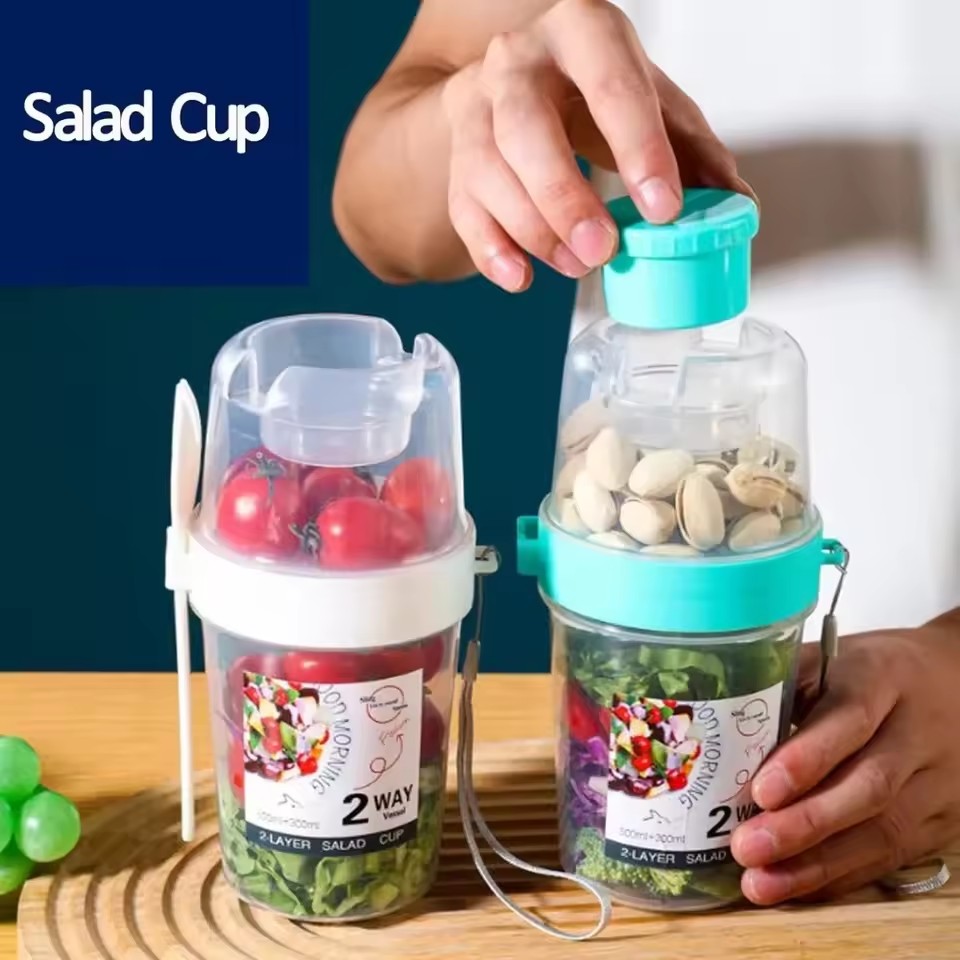 Salata Yulaf Ezmesi Kabı 500ml - Meal Prep Gym incelemesi ve fiyatı