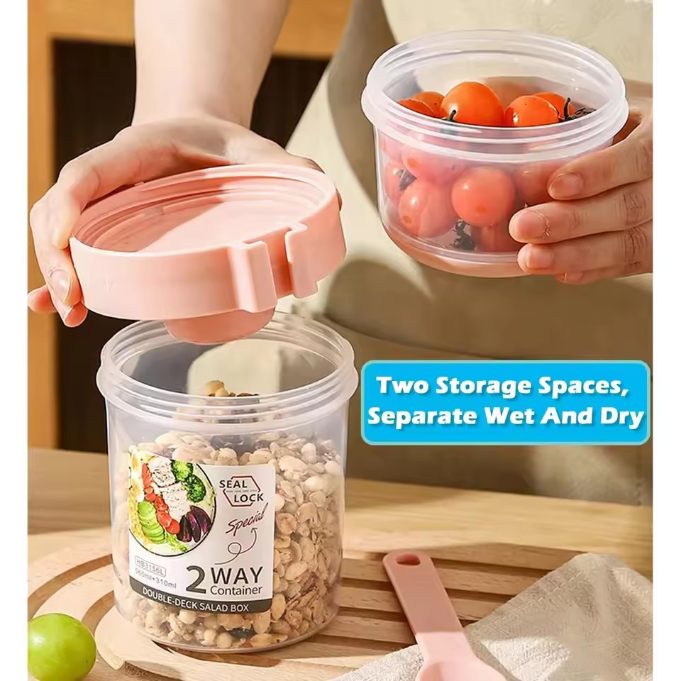 Salata Yulaf Ezmesi Kabı 500ml - Meal Prep Gym incelemesi ve fiyatı