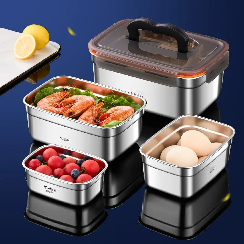 Gıda Sınıfı 304 Paslanmaz Çeli - Meal Prep Containers Xl incelemesi ve fiyatı