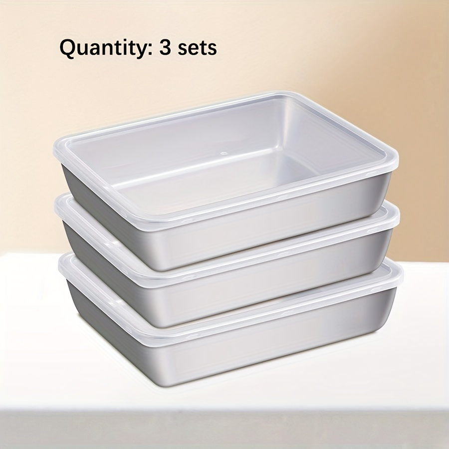 3 Parçalı Paslanmaz Çelik Gıda - Meal Prep Containers Xl incelemesi ve fiyatı