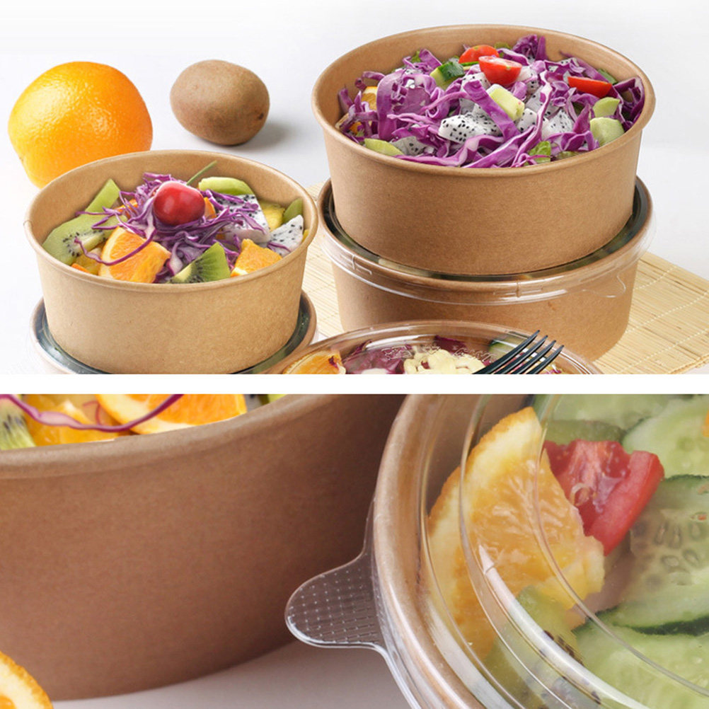 20 adet Kraft Kağıt Kase Kapak - Meal Prep Usa incelemesi ve fiyatı