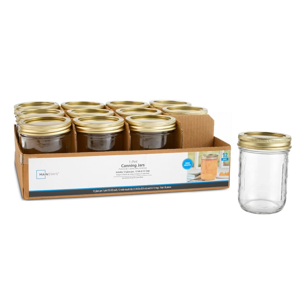 12'li Paket 16oz Geniş Ağızlı  - Meal Prep Jars With Lids incelemesi ve fiyatı