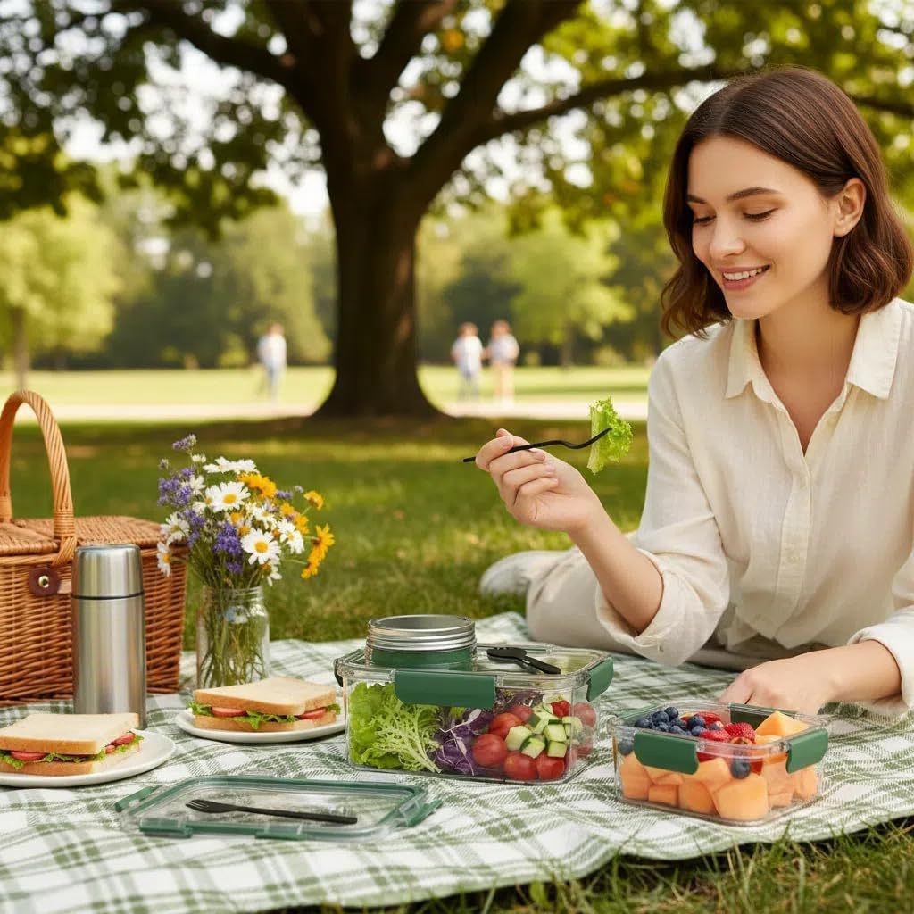 Güneş Enerjili Saklama Kabı, Y - Meal Prep Jars With Lids incelemesi ve fiyatı