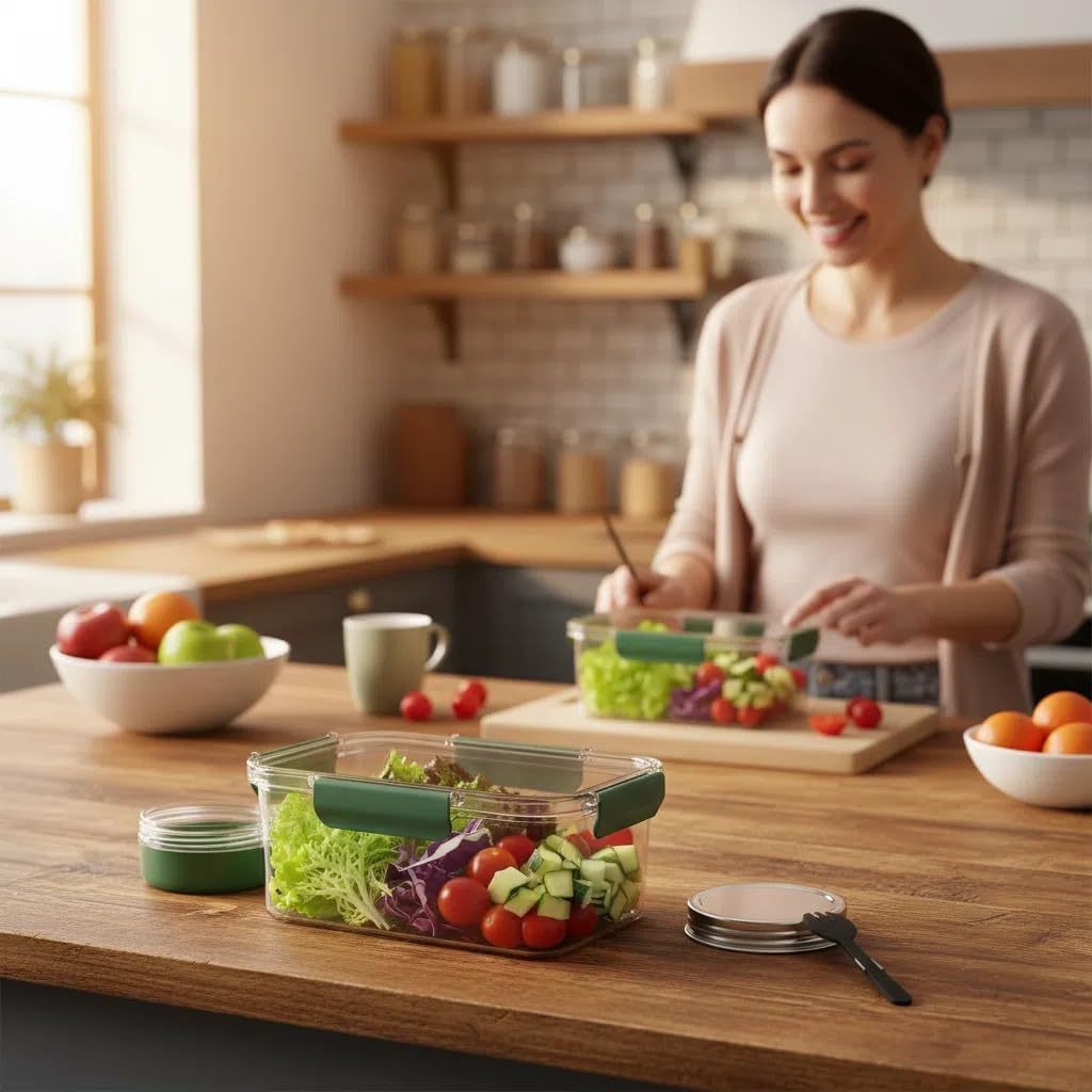 Güneş Enerjili Saklama Kabı, Y - Meal Prep Jars With Lids incelemesi ve fiyatı