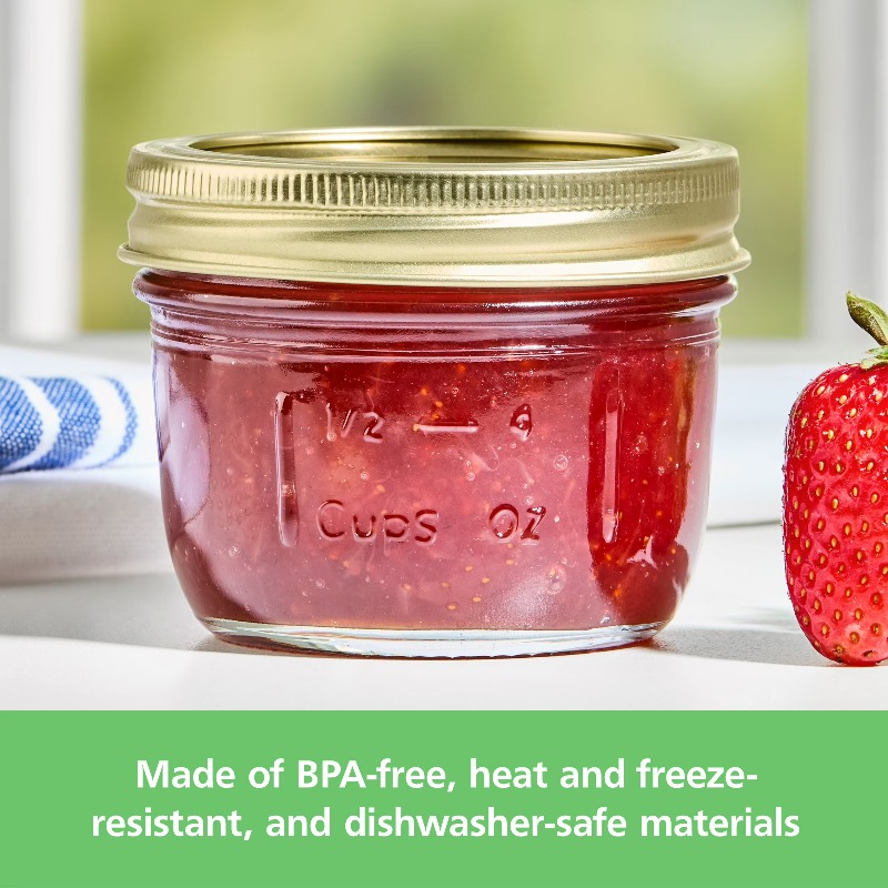 8 oz Mason Kavanozları, Geniş  - Meal Prep Jars With Lids incelemesi ve fiyatı