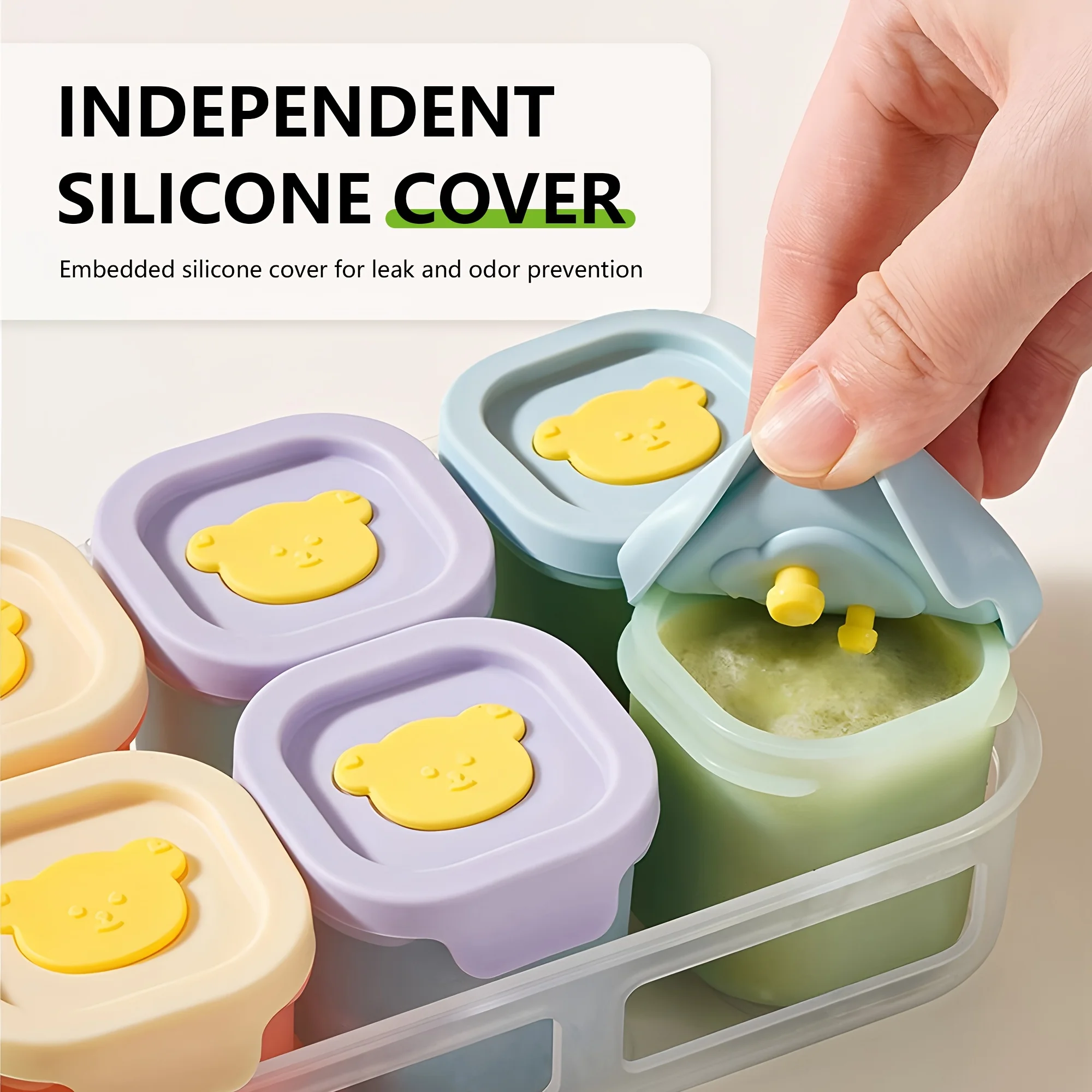 9 adet Silikon Gıda Saklama Ka - Meal Prep Jars With Lids incelemesi ve fiyatı