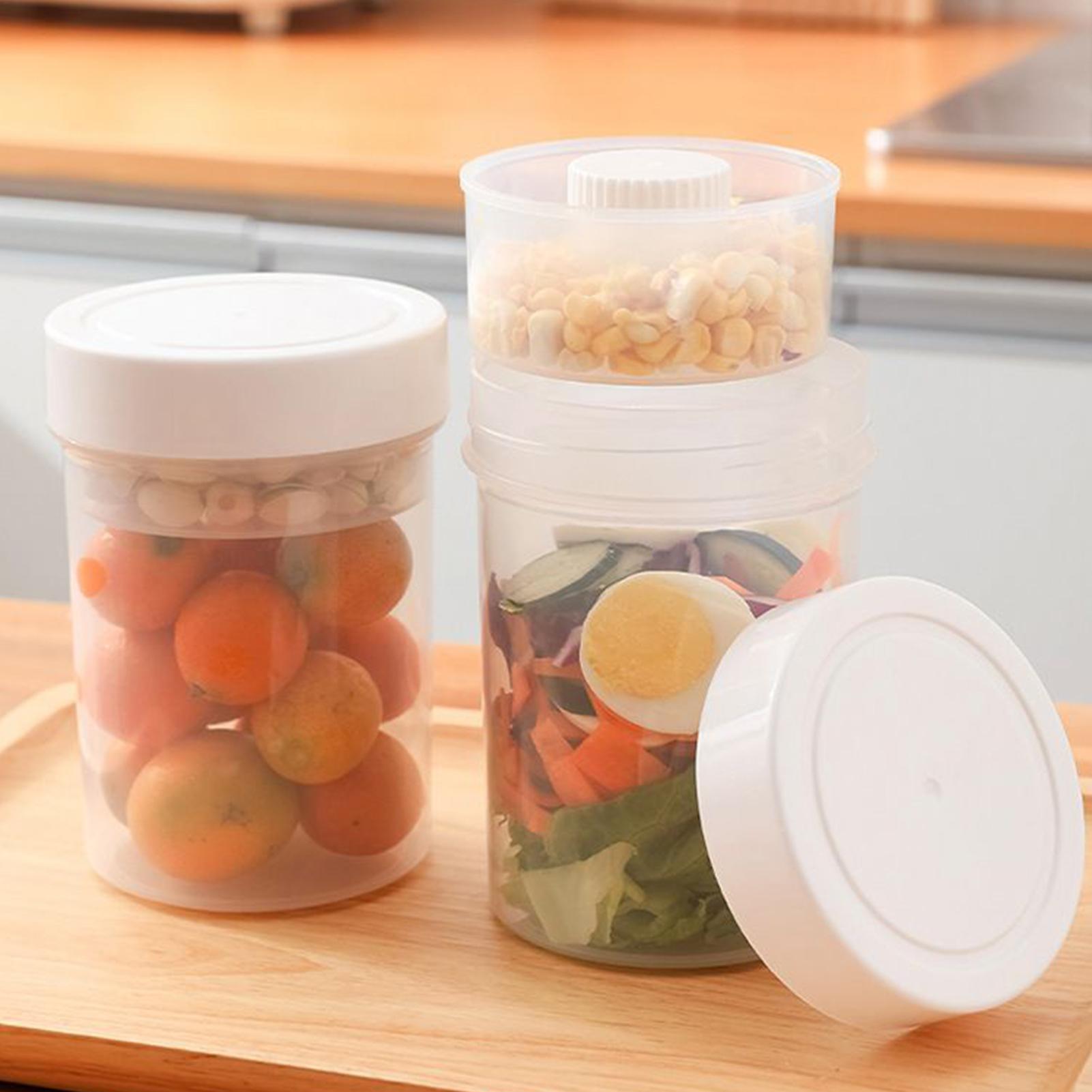 Kapaklı Salata Kavanozları Yem - Meal Prep Jars With Lids incelemesi ve fiyatı