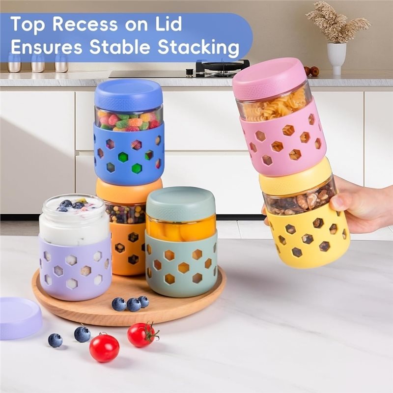 ABMH-Hava Geçirmez Kapaklı Cam - Meal Prep Jars With Lids incelemesi ve fiyatı