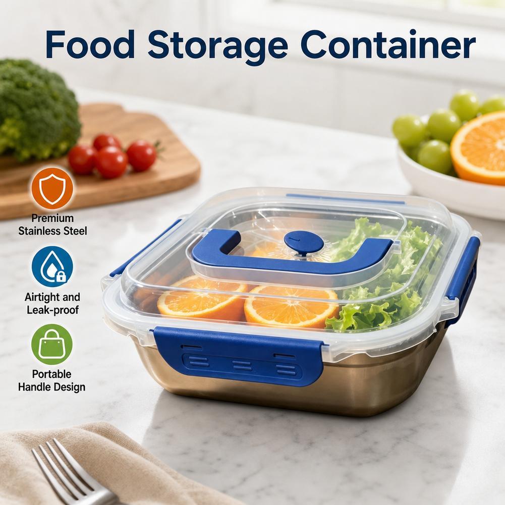 Paslanmaz Çelik Gıda Saklama K - Meal Prep Jars With Lids incelemesi ve fiyatı